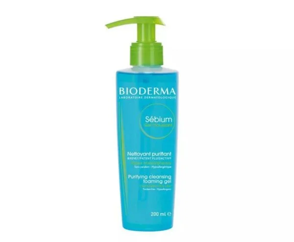 ژل شستشوی صورت SEBIUM بایودرما BIODERMA